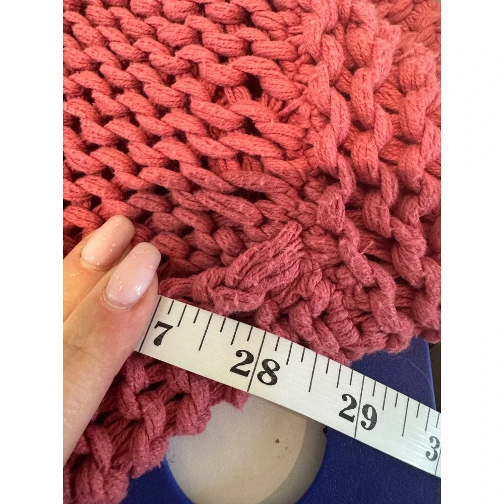 Free‎ People My Only Sunshine Chunky Knit Sweater Women M Oversized Boho Slouchy